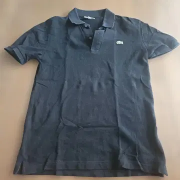 LACOSTE 블랙 피케 셔츠