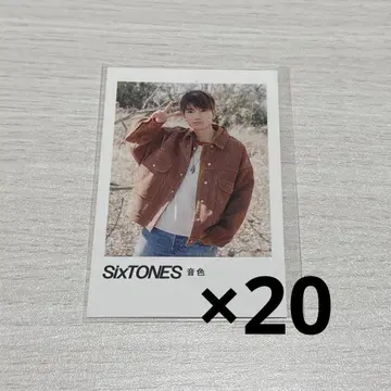 타카치 유고 SixTONES 음색 폴라로이드풍 카드