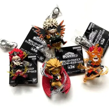 나의 히어로 아카데미아 피규어 키링 4종 세트