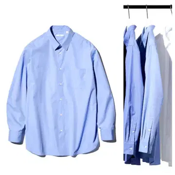 새상품급 UNIQLO+J 유니클로 x 질 썬더 콜라보 브로드 셔츠 M