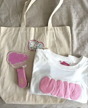 와타나베 나오미 팬미팅 우뇨 펜라이트 티셔츠 토트백 한정판