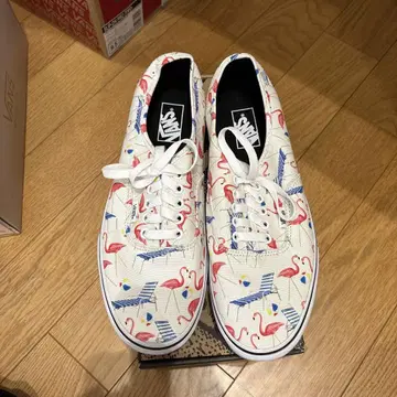 VANS AUTHENTIC 플라밍고 패턴 10 US