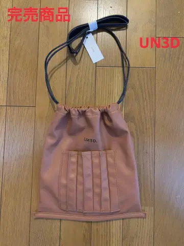 UN3D 완판템 인조 가죽 숄더백