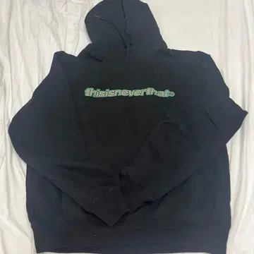 thisisneverthat 블랙 후드티