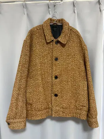 OBEY IDRIS 셔츠 자켓 브라운