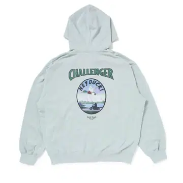 CHALLENGER HEY DUCK ZIP HOODIE 민트