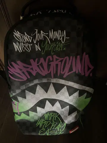 Sprayground 그래피티 백팩 리미티드 에디션