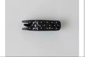 로엠 도쿄 LOEM TOKYO quilt black 헤어 클립