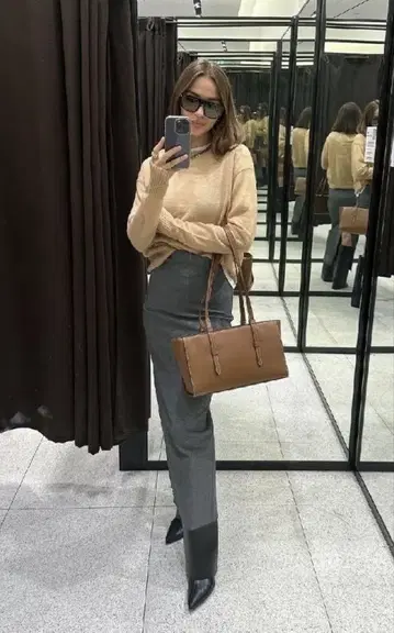 ZARA ZW COLLECTION 슬릿 펜슬 스커트 완판템