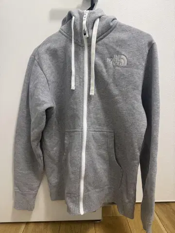 THE NORTH FACE 그레이 후드티 남성용 S사이즈