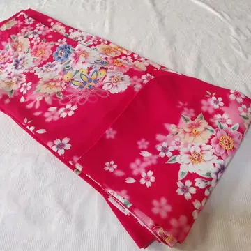 새상품급 미사용 세탁 가능한 후리소데