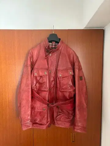BELSTAFF 팬서 가죽 자켓 S