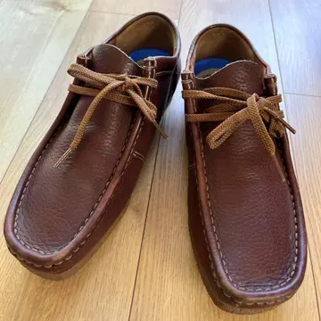 [Clarks 가죽 신발 ] 왈라비 모카신 브라운