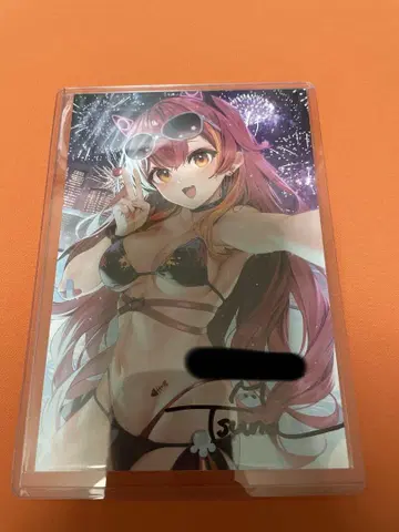 브이스포! 네코타 츠나 친필 사인 엽서