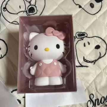 로리즈팜 HELLO KITTY 퀼팅 피규어 핑크