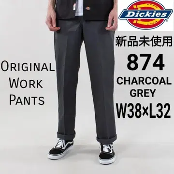 미사용 새상품 디키즈 874 워크 팬츠 W38 x L32 차콜 CH