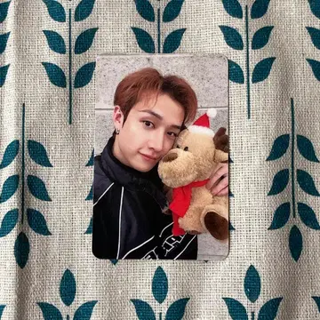 한국 StrayKids 스키즈 SBS 가요대전 방찬 트레이딩 카드