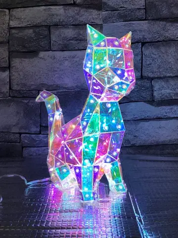 고양이 일루미네이션 캣 라이트