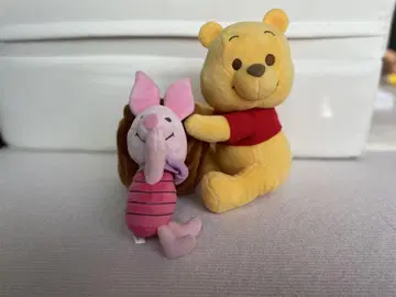 푸우 피글렛 봉제 인형 세트