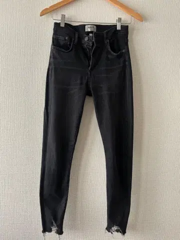 AGOLDE 스키니 데님 27 블랙