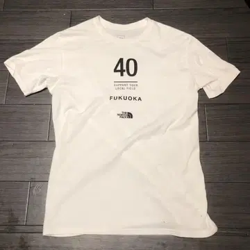 THE NORTH FACE 후쿠오카 티셔츠 M 화이트