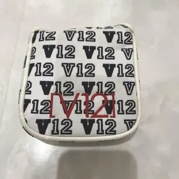 V12 퍼터용 골프헤드커버 화이트