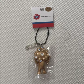 골드 컬러 골드 미야쿠미야쿠 볼 체인 키링 간사이 만박