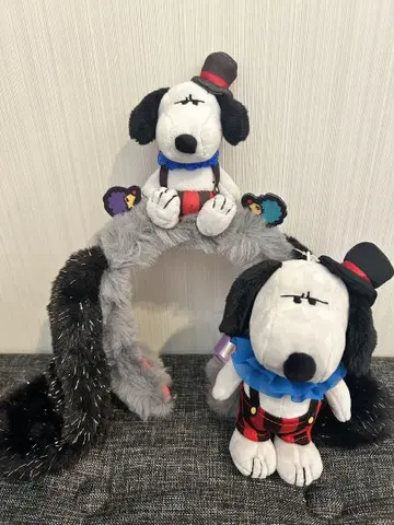 스누피 머리띠 & 봉제 인형 키체인