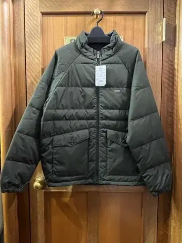 LL 다운 자켓 미사용 새상품 무료배송 카키 계열 남성용 아우터 신사