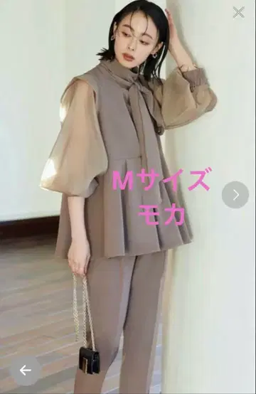 RUIRUE BOUTIQUE 셋업 모카 M 포멀 결혼식