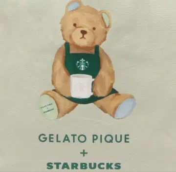 새상품 GELATO PIQUE + STARBUCKS 토트백