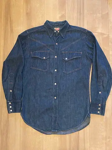 50s 빈티지 데님 웨스턴 셔츠 vintage 밴드 포함 60s
