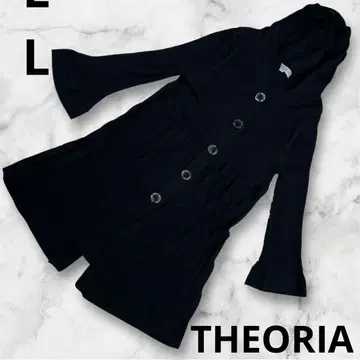 [THEORIA] 여성용 가디건 LL 블랙