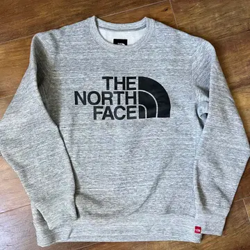 미사용에 가까운 THE NORTH FACE WR 맨투맨 그레이