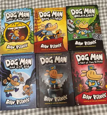 [ 익명 배송 ] Dog Man 6권 세트 외국도서 영어 다독