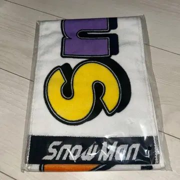 SnowMan Snow World 타월 미개봉 새상품