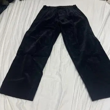 Steven alan 코듀로이 와이드 팬츠 블랙