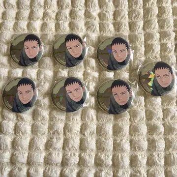 NARUTO 난자타운 캔뱃지 B 나라 시카마루 7개