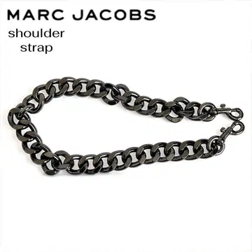 컨디션 최상 MARC JACOBS 체인 스트랩 건메탈릭 백용