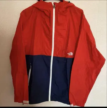 THE NORTH FACE 마운틴 후드티 M 레드/네이비