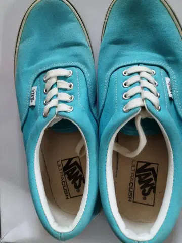 VANS 남성용 스니커즈 하늘색 중고 새상품급