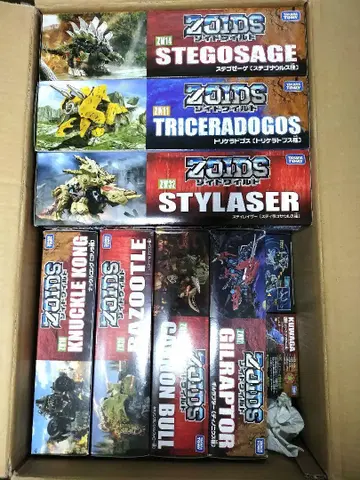 조이드 와일드 미개봉 9개 상자 세트