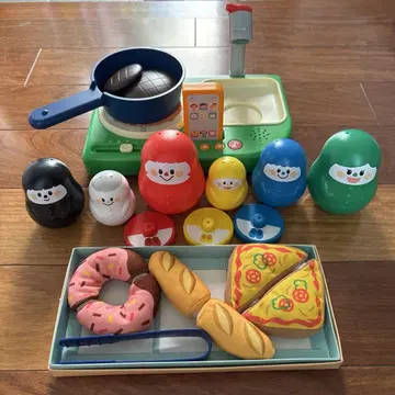 어린이 챌린지 푸치 이로링 리듬악기 드럼 주방 세트
