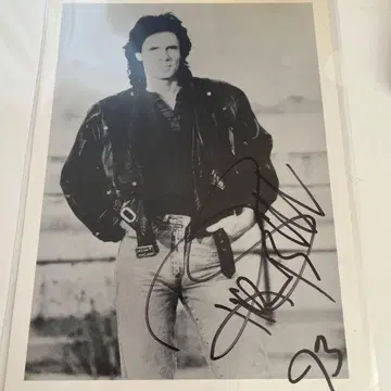 릭 스프링필드/그레이티스트 히트 친필 사인 사진 + 베스트 CD