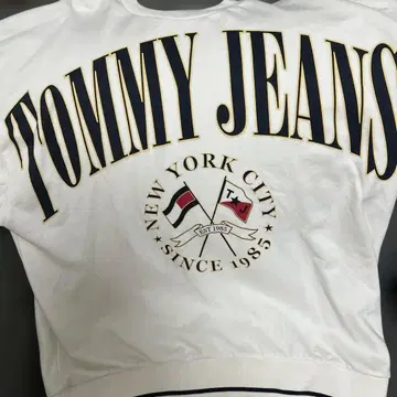 TOMMY JEANS 트레이닝복 L 화이트