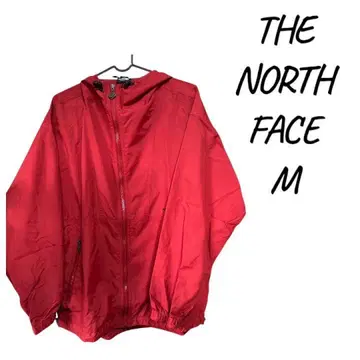 THE NORTH FACE M 레드 나일론 자켓
