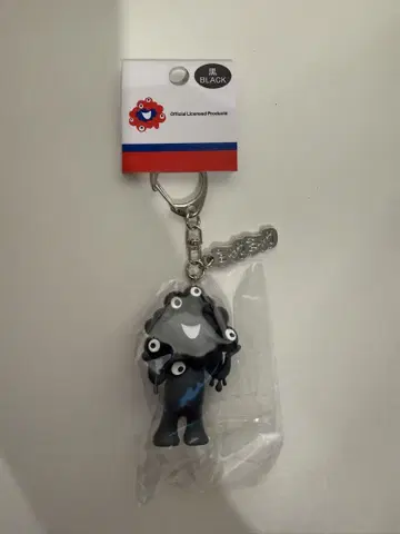 오사카 간사이 엑스포 블랙 미야쿠미야쿠 입체 키링 미사용 새상품