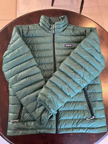 Patagonia 그린 다운 자켓