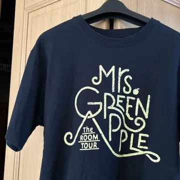 Mrs. GREEN APPLE 티셔츠 The Room Tour 네이비
