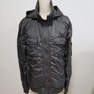 ALPHA INDUSTRIES 후드 부착 경량 자켓